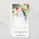 Search for gold foil thank you cards Picture