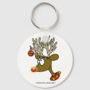 Search for seasons greetings key rings Reindeer