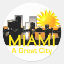 Search for miami city stickers Skyline