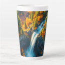 Search for forest waterfall mugs Landscape