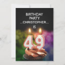 Search for 49th birthday invitations Party