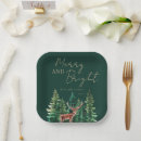 Search for elegant christmas paper plates Green