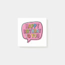 Search for happy birthday post it notes Groovy birthday greeting