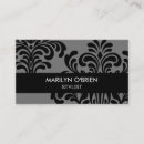 Search for women business cards Black