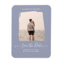 Search for blue save the date magnets Minimalist