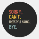 Search for freestyle skiing stickers Mountain life