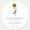Search for memorial stickers Funeral