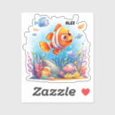 Search for water color stickers Marine life