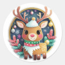 Search for chrismas stickers Reindeer