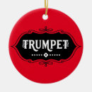 Search for trumpet player christmas tree decorations Music