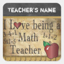 Search for unique teacher stickers Typography
