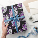 Search for crescent moon wrapping paper Bats