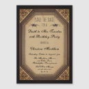 Search for 20s party invitations Gothic
