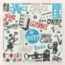 Search for jazz coasters Illustration