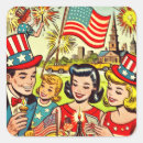 Search for vintage fourth of july stickers Celebration