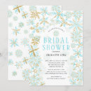 Search for winter wonderland bridal shower invitations Snowflakes