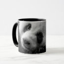 Search for baby panda mugs Black and white