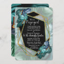 Search for turquoise engagement party invitations Gold