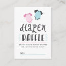 Search for gender reveal diaper raffle tickets Pink or blue