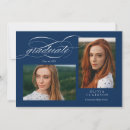Search for 3 photo graduation invitations Modern
