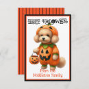 Search for puppy halloween cards Pumpkin