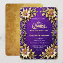 Search for laced frame invitations Purple
