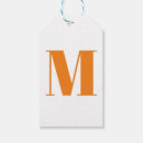 Search for orange gift tags Initial