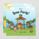 Search for kids luau invitations Party
