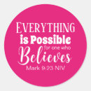 Search for pink and white stickers Encouragement