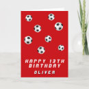 Search for boys soccer birthday cards Sports