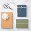 Search for blue and orange wrapping paper Modern