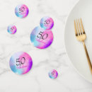 Search for 50th birthday confetti Fiftieth