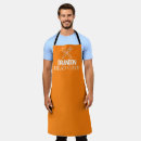 Search for orange aprons Bbq