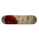 Search for red rose skateboards Beautiful