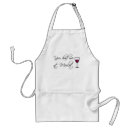 Search for vino aprons Grapes