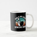 Search for bowling design mugs Bowling gutter ball