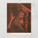 Search for witch cat postcards Witchcraft