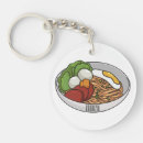 Search for asian food key rings Noodle