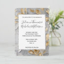 Search for silver and gold wedding invitations Nature