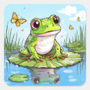 Search for frog lily pad stickers Cute