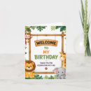 Search for safari birthday cards Cute animal