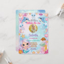 Search for little mermaid 1st birthday invitations Girl