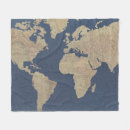 Search for world map blankets Vintage