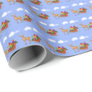 Search for santa sleigh wrapping paper Modern
