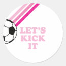 Search for pink soccer ball stickers Girl