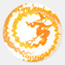 Search for flying witch stickers Orange