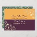 Search for plum gold save the dates Flowers