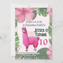 Search for lama invitations Pink