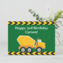 Search for kids construction birthday cards For kids