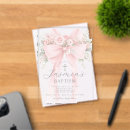 Search for silver christening invitations Floral